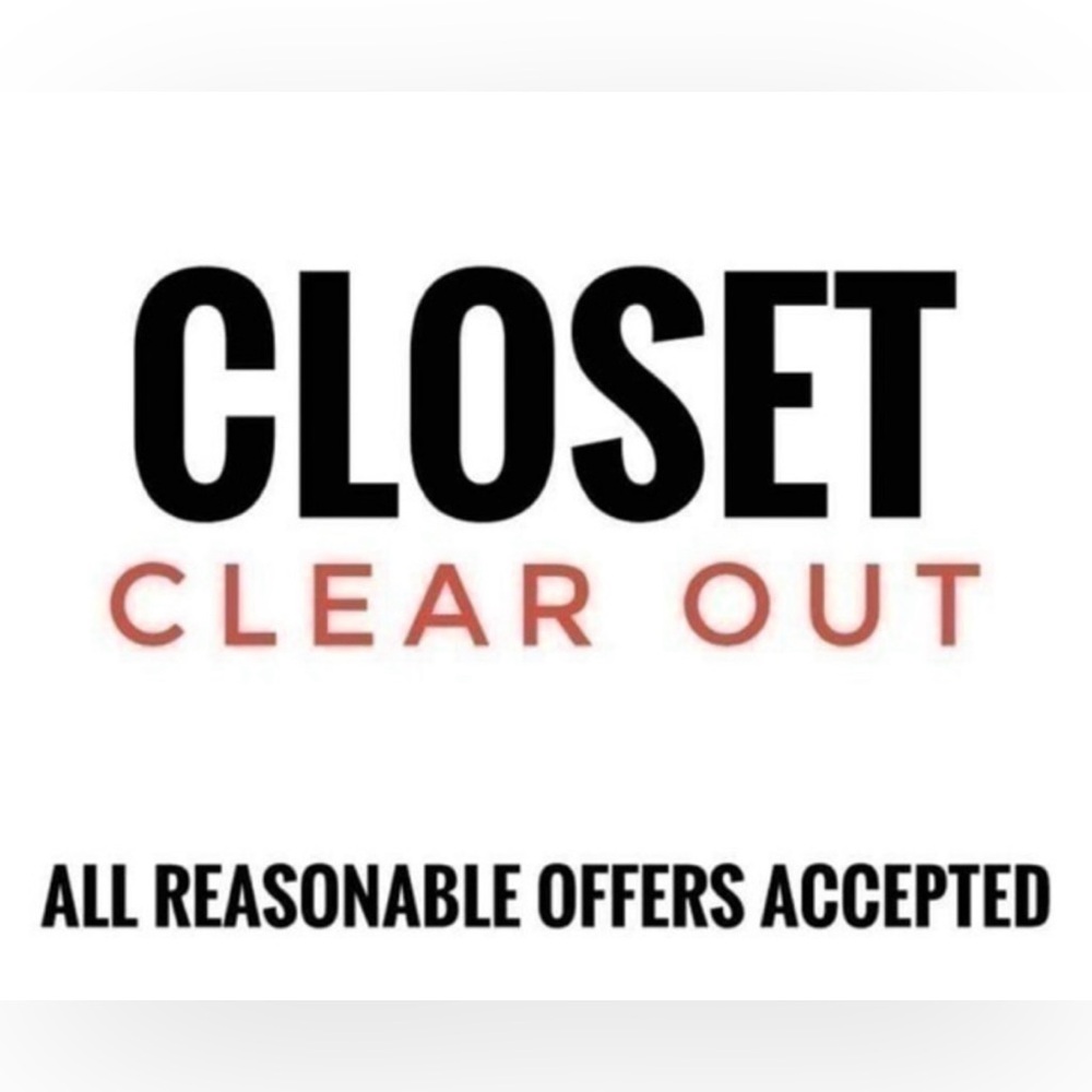Closet Clear Out - All Reasonable Offers Welcome